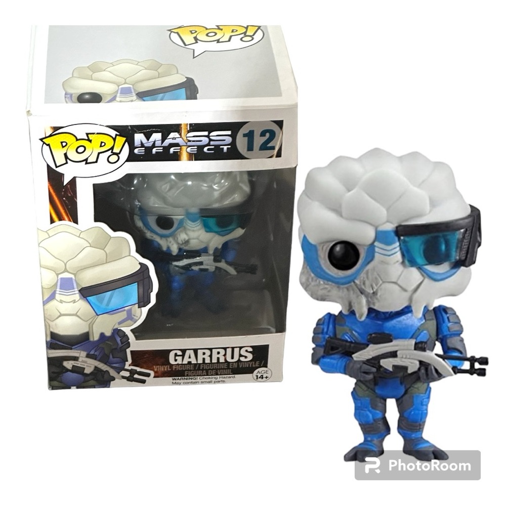 Funko Pop! Mass effect Garrus vaulted vinyl figure in box #12